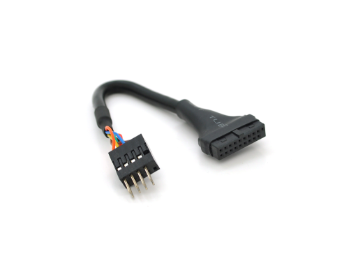 Перехідник USB 3.0 => USB 2.0 для материнської плати, 20pin (мама) to 8 pin (тато)