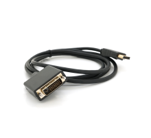 Конвертер Display Port (тато) на DVI24+1(тато) 1.8m (пакет)