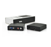 Активний конвертер HDMI (input) на VGA(output) + Audio Adapter, Black, 4K / 2K, Пакет Активний конвертер HDMI (input) на VGA(output) + Audio Adapter, Black, 4K / 2K, Пакет