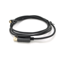 Кабель VEGGIEG MD-1.5 MiniDisplay Port (тато) на Display Port (мама), 1,5m, підтримує 1920 * 1080, Black, Пакет