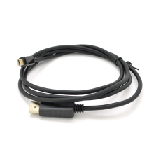 Кабель VEGGIEG MD-1.5 MiniDisplay Port (тато) на Display Port (мама), 1,5m, підтримує 1920 * 1080, Black, Пакет