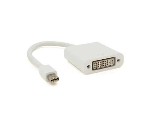 Конвертер mini Display Port (тато) на DVI(мама) 30cm, White, 4K/2K, Пакет Конвертер mini Display Port (тато) на DVI(мама) 30cm, White, 4K/2K, Пакет