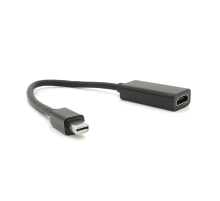 Конвертер mini Display Port (тато) на HDMI(мама) 10cm, Black, 4K/2K, Пакет Конвертер mini Display Port (тато) на HDMI(мама) 10cm, Black, 4K/2K, Пакет