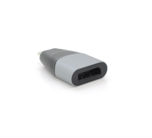 Перехідник Type-C (тато)/Display Port(мама), Black-gray