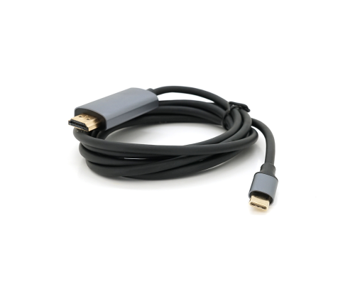 Кабель HDMI (тато) - Type-C (тато), 4K, 60HZ, Chip:2172U, 1.8m, Black Кабель HDMI (тато) - Type-C (тато), 4K, 60HZ, Chip:2172U, 1.8m, Black