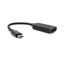 Конвертер Type-C (тато) на HDMI(мама) 10cm, Black, 4K/2K, Пакет
