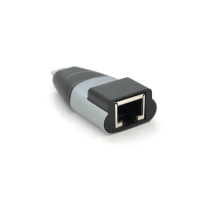 Перехідник Type-C (тато)/RJ-45 (мама), chip:RTL8153, 1000Mbps, Black