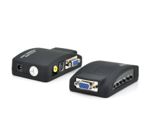 Конвертер VGA (IN) на VGA(OUT), S-Video TV(IN), RCA(IN), Box