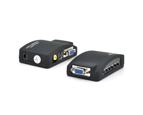 Конвертер VGA (IN) на VGA(OUT), S-Video TV(IN), RCA(IN), Box Конвертер VGA (IN) на VGA(OUT), S-Video TV(IN), RCA(IN), Box