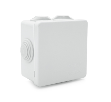 Коробка розподільна зовнішня YOSO Т40 85х85х50 IP55 колір білий (85*85*50), Q200