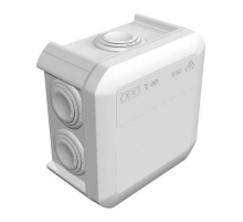 Коробка розподільна зовнішня Т40 90х90х52 IP55 OBO Bettermann колір білий