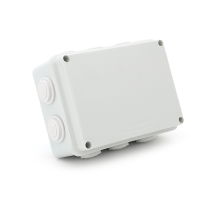 Коробка розподільна зовнішня YOSO 150x110x70 IP65 колір білий, 10 отворів, соски в комплекті, BOX, Q100 Коробка розподільна зовнішня YOSO 150x110x70 IP65 колір білий, 10 отворів, соски в комплекті, BOX, Q100
