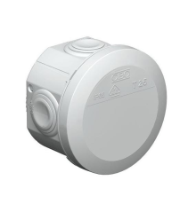 Коробка розподільна зовнішня Т25 80х51 IP65 OBO Bettermann колір білий