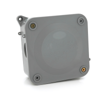Коробка розподільна зовнішня PIPO Р30 110х110х60мм; IP54; пластик; (РР) 4 гермовводи; сіра; Q50