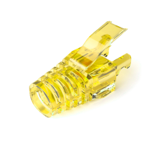 Ковпачок ізолюючий PiPo RJ-45 Cat.5/Cat.6 (100 шт/уп.), Transparent-yellow