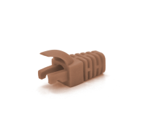 Ковпачок ізолюючий RJ-45 Brown Cat.5/Cat.6 (100 шт / уп.) Q100