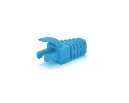 Ковпачок ізолюючий Merlion RJ-45 Blue Cat.5/Cat.6 (100 шт / уп.) Q100