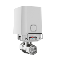 Бездротовий кран перекриття води з дистанційним керуванням Ajax WaterStop 1/2" white