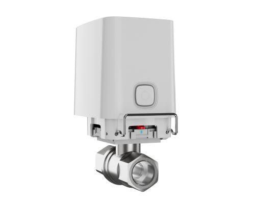 Бездротовий кран перекриття води з дистанційним керуванням Ajax WaterStop 1/2" white