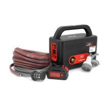 Насос для поливу Delixi 21V, шланг(8мм) 10 м