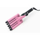 Плойка на п'ять хвиль Hair Curler з керамічним покриттям KR-8832 Рожевий
