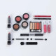 Набір декоративної косметики в алюмінієвому кейсі з дзеркалом Makeup set MC1488 Сріблястий