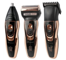 Набір для стриження Gemei GM 595 Hair Trimmer <unk> електробритва, тример із насадками Джемей