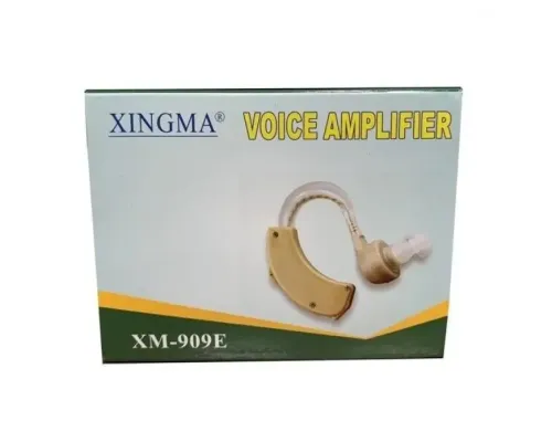 Слуховий апарат Xingma XM-909E завушний підсилювач слуху Повний комплект st