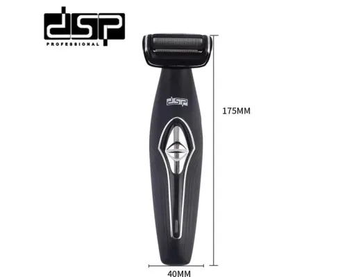 Електробритва для чоловіків DSP 60050 IPX5 роторна для вологого та сухого гоління з 3 знімними насадками та тример Електробритва для чоловіків DSP 60050 IPX5 роторна для вологого та сухого гоління з 3 знімними насадками та тример