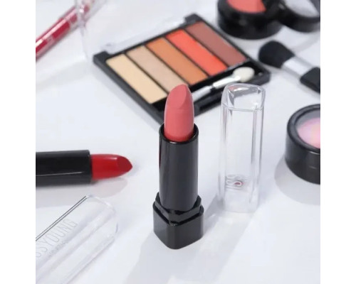 Набір декоративної косметики в алюмінієвому кейсі з дзеркалом Makeup set MC1488 Сріблястий