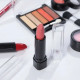 Набір декоративної косметики в алюмінієвому кейсі з дзеркалом Makeup set MC1488 Сріблястий