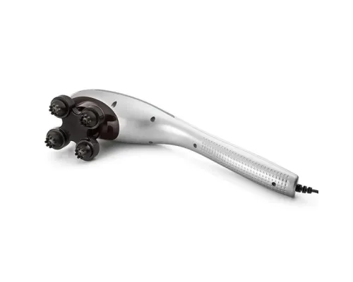 Вібромасажер для спини та тіла Magic Touch massager HSM 50303 4в1 Сірий з насадками Вібромасажер для спини та тіла Magic Touch massager HSM 50303 4в1 Сірий з насадками