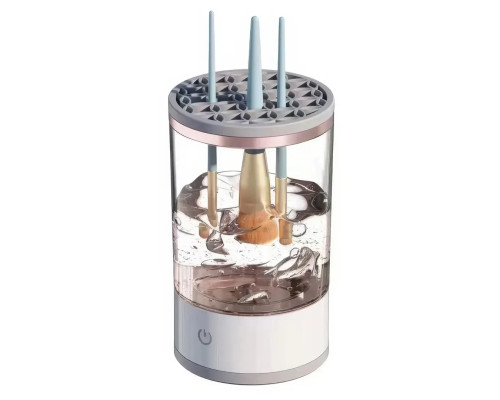 Портативний автоматичний очисник пензлів для макіяжу Makeup Brush Cleaner USB Білий RD-1805 Портативний автоматичний очисник пензлів для макіяжу Makeup Brush Cleaner USB Білий RD-1805