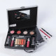Набір декоративної косметики в алюмінієвому кейсі з дзеркалом Makeup set MC1488 Сріблястий