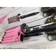 Плойка на п'ять хвиль Hair Curler з керамічним покриттям KR-8832 Рожевий