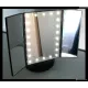 Дзеркало потрійне для макіяжу з LED-підсвіткою Magic Makeup Mirror, 22 лампи, косметичне дзеркало
