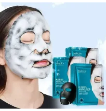 Тканинна киснева маска для обличчя IMAGES Bubbles Amino Acid 25 г