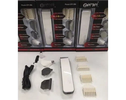 Тример для бороди та вусів Gemei GM-586 Тример для бороди та вусів Gemei GM-586