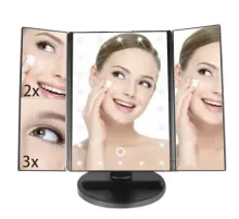 Зеркало тройное для макияжа с LED подсветкой Magic Makeup Mirror, 22 лампы, косметическое зеркало