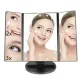 Дзеркало потрійне для макіяжу з LED-підсвіткою Magic Makeup Mirror, 22 лампи, косметичне дзеркало