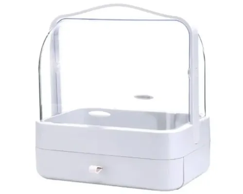 Організатор для косметики 2 секції YM206 Single Drawer <unk> Косметичний органайзер MAS Білий Організатор для косметики 2 секції YM206 Single Drawer <unk> Косметичний органайзер MAS Білий