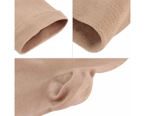 Компрессионные гольфы для фиксации лодыжек Zip Sox, бежевый l/xl