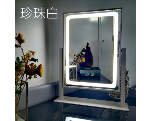 Дзеркало з LED-підсвіткою прямокутне косметичне дзеркало LED Lamp Mirror Дзеркало з LED-підсвіткою прямокутне косметичне дзеркало LED Lamp Mirror