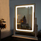 Дзеркало з LED-підсвіткою прямокутне косметичне дзеркало LED Lamp Mirror