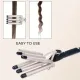 Щипці для Завивки Керамічні на 5 хвиль hair curler KR-8832 Золотистий
