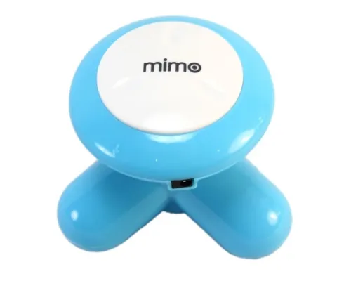 Мультифункціональний міні ручний масажер вібромасажер Mimo Usb блакитний Мультифункціональний міні ручний масажер вібромасажер Mimo Usb блакитний