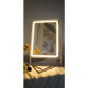 Дзеркало з LED-підсвіткою прямокутне косметичне дзеркало LED Lamp Mirror