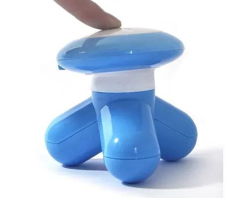 Мультифункціональний міні ручний масажер вібромасажер Mimo Usb блакитний Мультифункціональний міні ручний масажер вібромасажер Mimo Usb блакитний