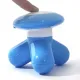 Мультифункціональний міні ручний масажер вібромасажер Mimo Usb блакитний