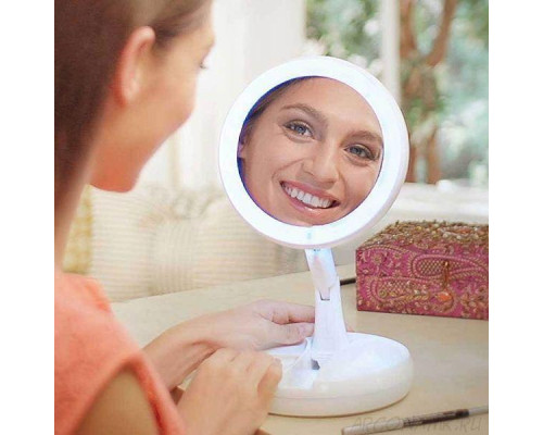 Складане дзеркало для макіяжу з Led-підсвіткою My Fold Away Mirror Складане дзеркало для макіяжу з Led-підсвіткою My Fold Away Mirror